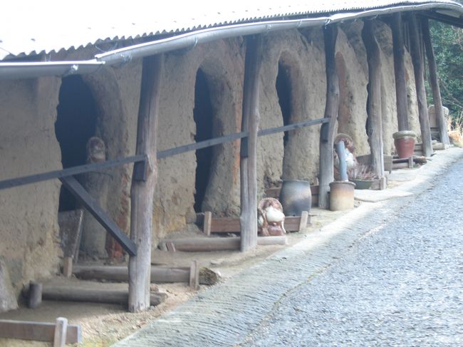 信楽焼きへ<br />登り窯