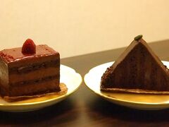 勾当台公園駅から、三越を通って一番町通りへ出ようと思ったら・・・・

三越で、今ちょうどフードフェスタなる催し物をやっていて、今日買うつもりはなかったのですけど、数日前にチェックしてあったので・・・通りがかり上・・・つい・・・

ジャン＝ポール・エヴァンのケーキを購入・・・。ショコラティエのチョコレートケーキ・・・他にはない美味しさなんですよね・・・まだ仙台にはショップないみたいなので・・・。