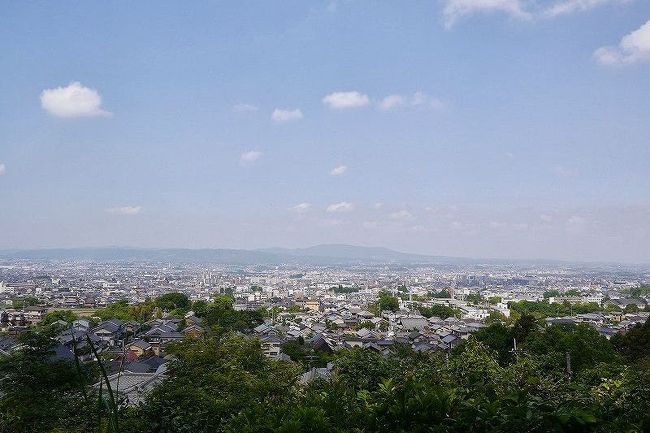 奈良市内一望の絶景ここにあり。