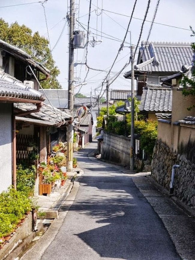 百毫寺をあとにして静かな坂道を下って行きます。<br />