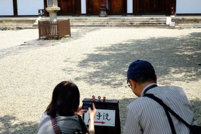 同じくお地蔵さん撮影中。