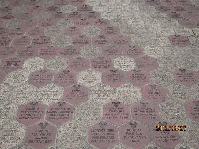 有名人の名前が書いてるのかな？