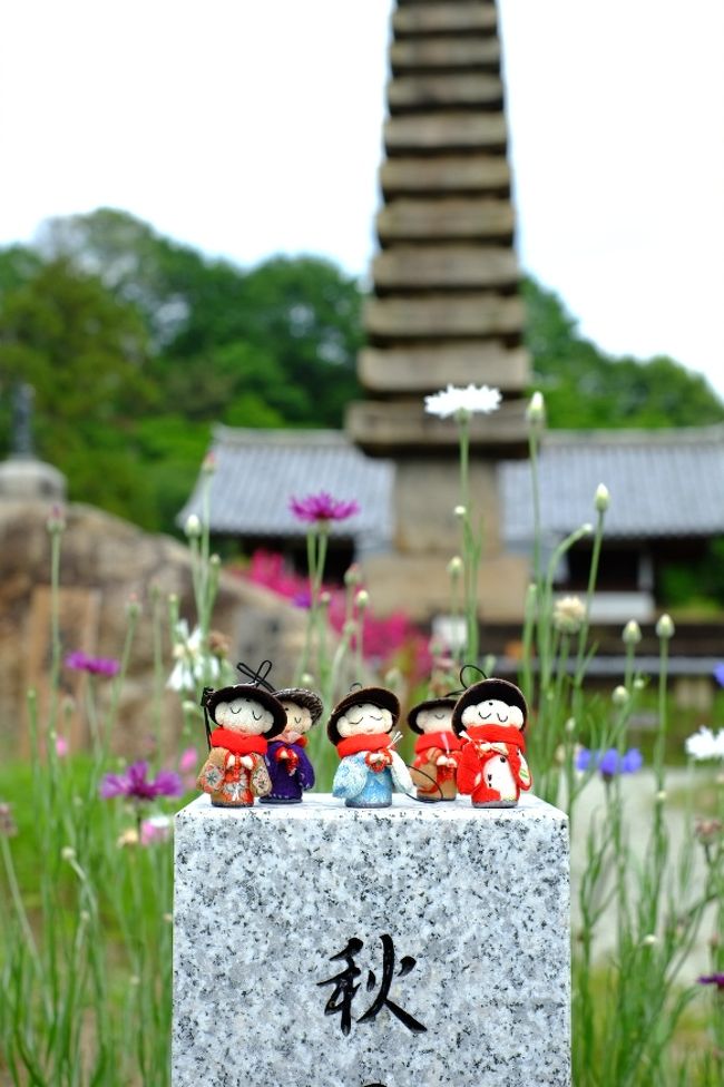 そして、ここでも登場！<br />めぐみ☆さん手作りのミニ地蔵さん。メンバー５人の分身です。