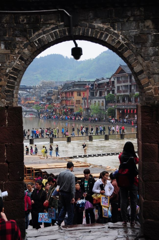 北門の前には船着場があります。