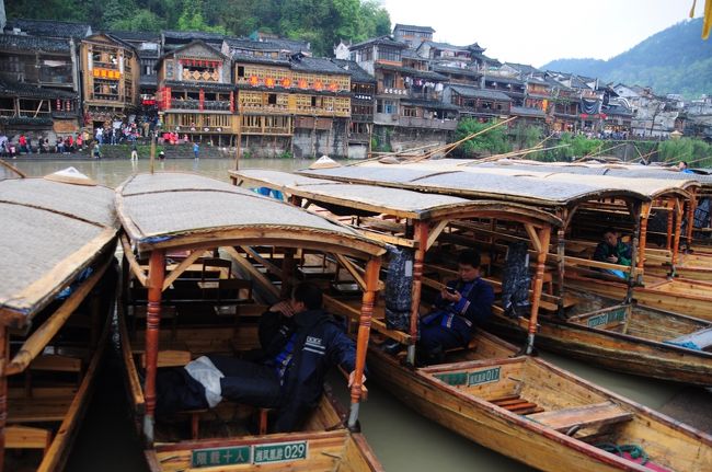 ややマッタリ気味の船頭さんたち