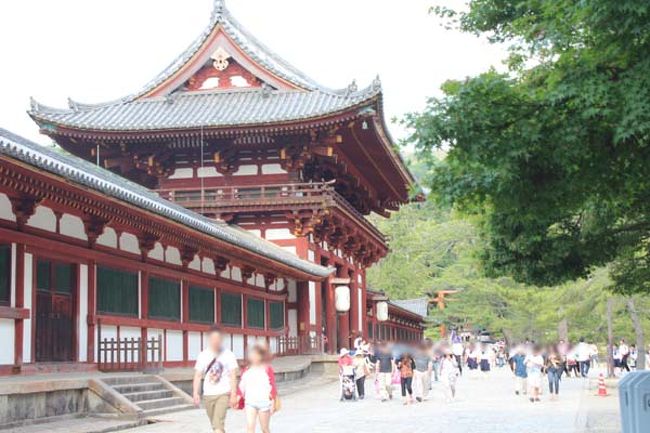 東大寺は相変わらず人気です。<br />今、時期なのか…修学旅行の生徒さんが大勢来てました。<br />「あのくらいの時期は、仏像に興味ないからねー」と誰かが…<br />確かに…我が家の長男も何を見たのか、何処に行ったのか、今となっては何も覚えてないらしい…