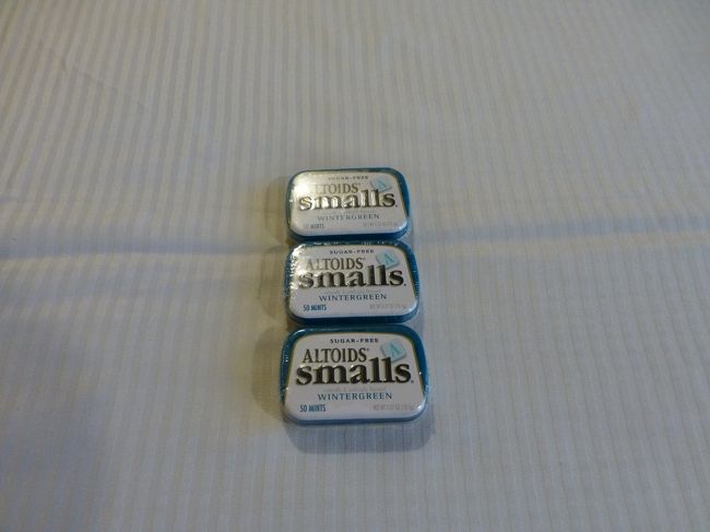 ALTOIDSのミント　1.99ドル<br /><br />ガイドブックに載っていたミント。<br />ウィンターグリーンがミントが強いって書いてあったのですが、それほど強くは無かったです。