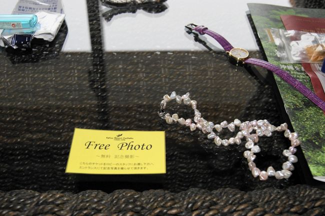 フリーフォト券なるものをチャックイン時に頂いたのだが<br /><br />滞在期間中にスタッフに渡すと写真を撮ってくれるらしい<br /><br />いつにするか悩んじゃうよね；；