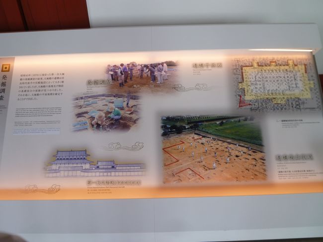 発掘調査の図と説明文です。