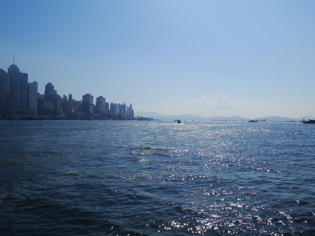 海面がキラキラ光ってキレイ<br />晴れて良かった