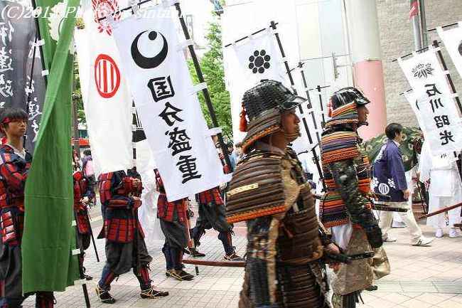 2013 仙台青葉まつり -①　武者行列　（一番丁商店街）　 仙台市　 宮城県