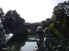 初めてみた二重橋。