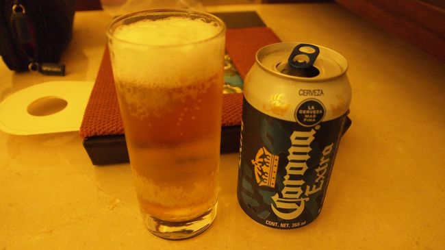 明日は早朝からチチェン・イッツァに向かうので、<br />お部屋でおとなしくビールを飲んで就寝。<br /><br />これ以降毎日3回はビールを飲むことに。