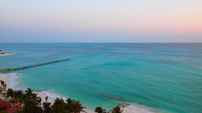 海もなんとも言えないグラデーション。