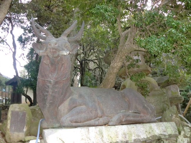 シカの像などありました