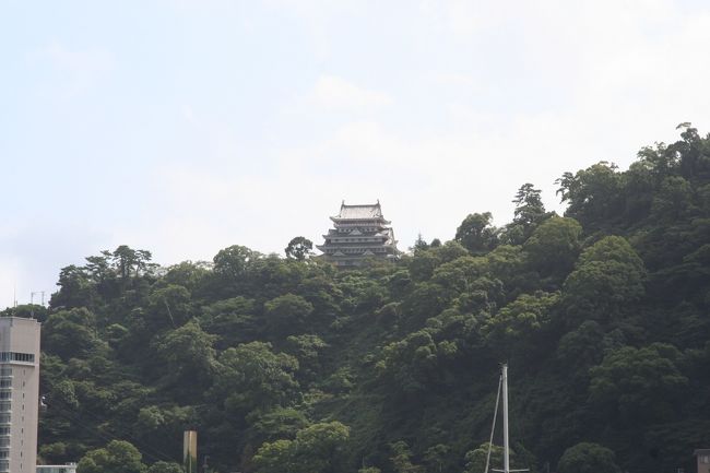 親水公園 ムーンテラスから見た熱海城