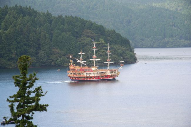 展望台から見た芦ノ湖