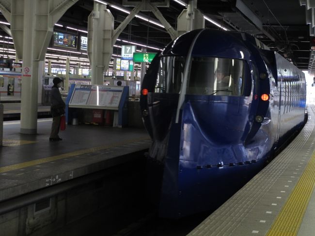 すぐに特急が出るので、特急で関西空港に行きます