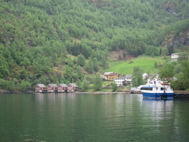 船着場周辺の風景。ノルゥエーぽい？