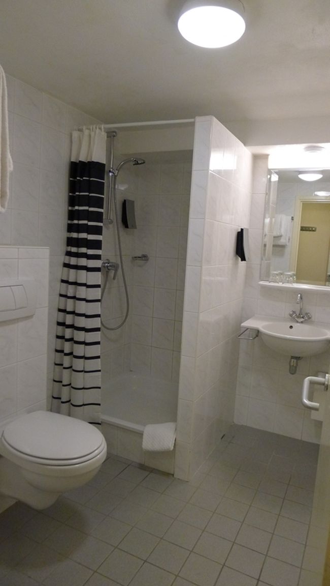 こちらでは４月30日が女王の日でお祭り騒ぎとなるため、この近辺の日もホテルはすぐに一杯になってしまう。とはいえ、手頃で良いホテルが見つかってラッキーだった。希望したバスタブが付いてなかったのが残念だったけど。<br /><br />今日はすごーく長い１日だったが、よく考えたらまだ旅の初日。シャワーを浴びてベットに横たわったと思ったら、もうそこは深い眠りの世界。zzz… 