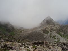 昼頃になって、ようやく槍の穂先が見えてきました。