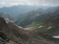 山荘でお腹が空いて、ラーメンを食べました。