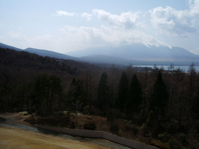 2日目の朝！ホテルからの富士山は絶景かなー！