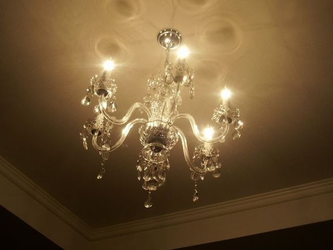 あっ、シャンデリア！