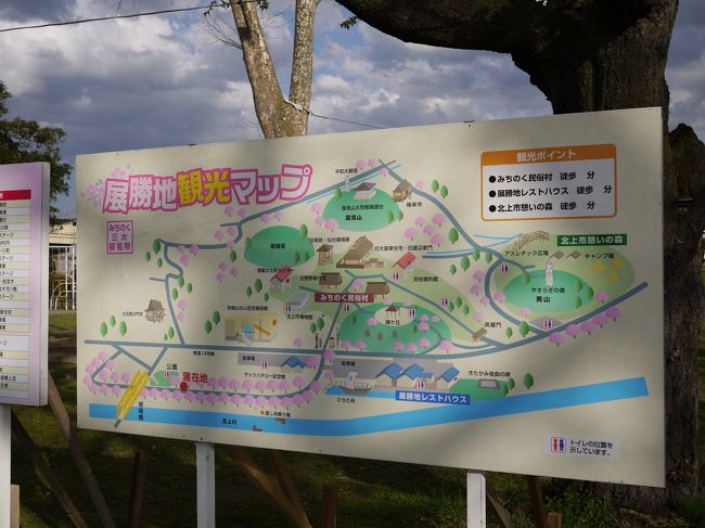 みちのく三大桜名所・北上展勝地。<br />