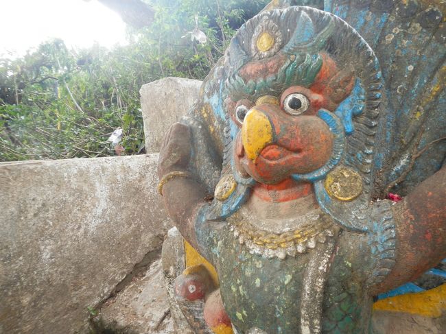 ガルーダと孔雀<br />