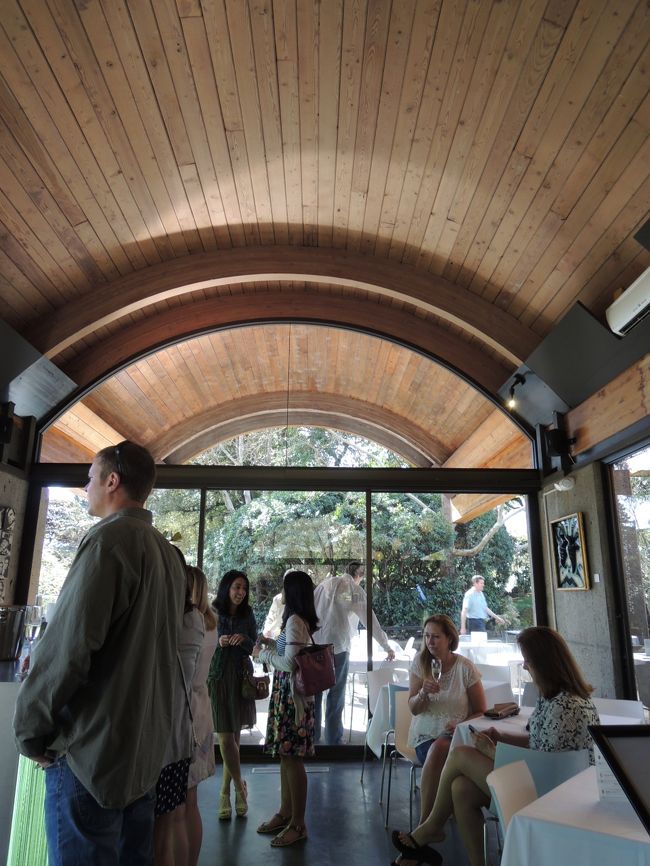 ここ、建物も近代的なデザイン（私的に）で、素敵でした。