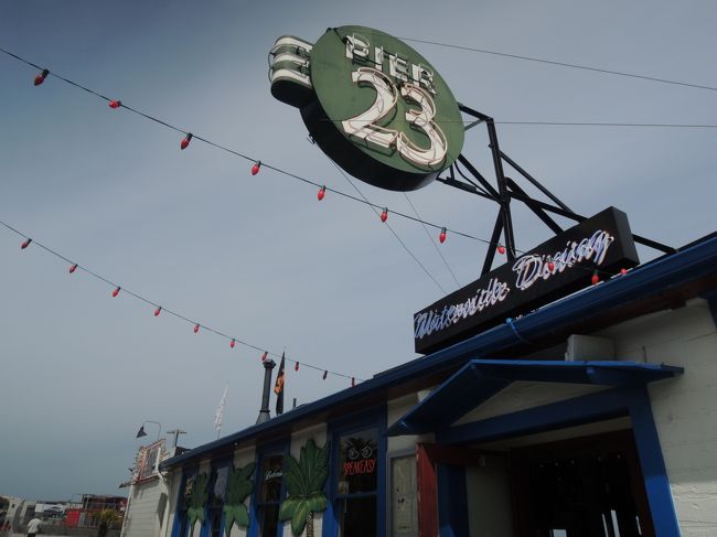 ふぅ。やっとピア23まできました。