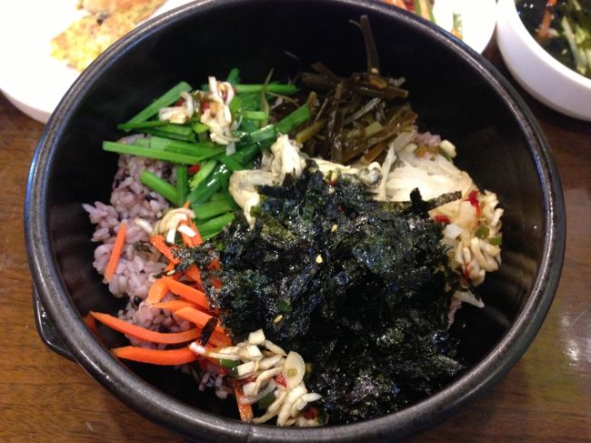 牡蠣ビビンバ！