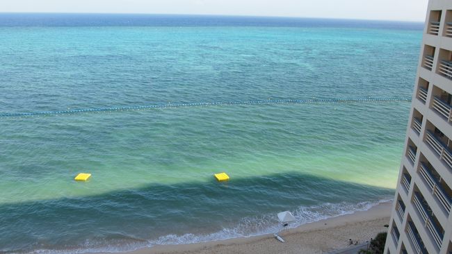 部屋からの眺め<br />やっぱりオーシャンビュールームがいいです！