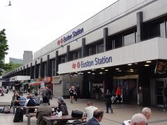 Euston 駅が見えた