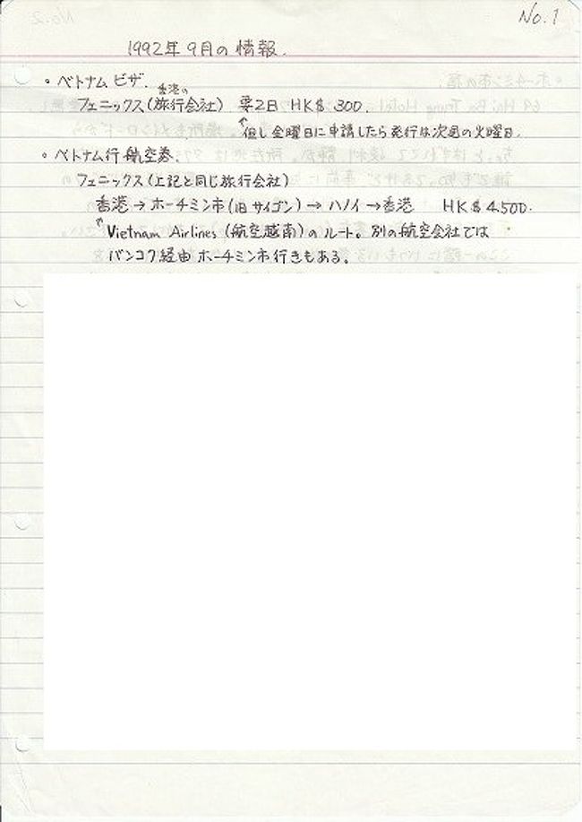 ちょっと昔のベトナム １９９２年個人旅行 １ 香港からホーチミン市 そしてミトへ ミトー ベトナム の旅行記 ブログ By Sur Shanghaiさん フォートラベル