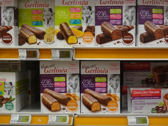 パリのスーパー【MONOPRIX】（モノプリ）<br /><br />チョコバー