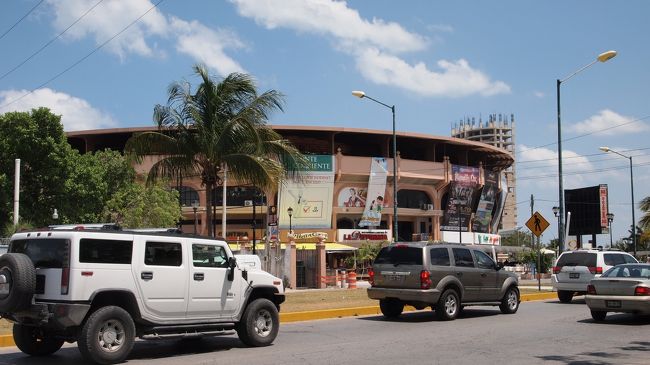 プールも結局2時間もしないうちに飽きてしまい、<br />早々にお部屋に引き上げる。<br /><br />午後の予定を考え、セントロに行くことに。<br />もともと行く予定じゃなかったけど、<br />地元スーパーや美味しいタコス屋があるとのこと。<br /><br />ネットで調べ上げた地元民ご用達のタコス屋に行く。<br /><br />セントロまではホテルの前からバスで15分くらい。