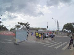 スタジアムが見えてきました！

