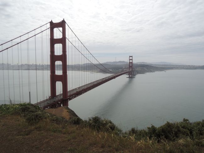 こんな具合に近いところから橋が見えます