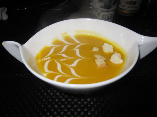かぼちゃのポタージュ<br /><br />