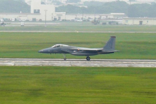 嘉手納基地の戦闘機！