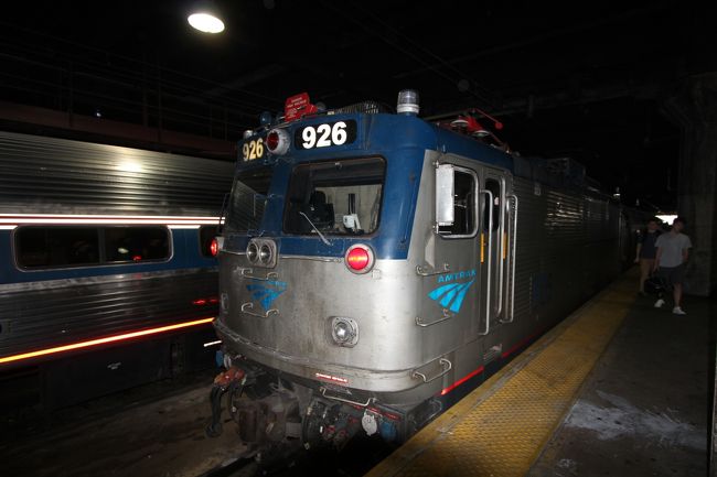 アムトラックでワシントンへ