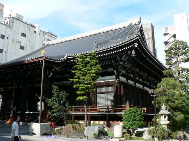 信長と京都ほか 日本の旅 関西を歩く 京都市、本能寺（ほんのうじ）本堂 周辺
