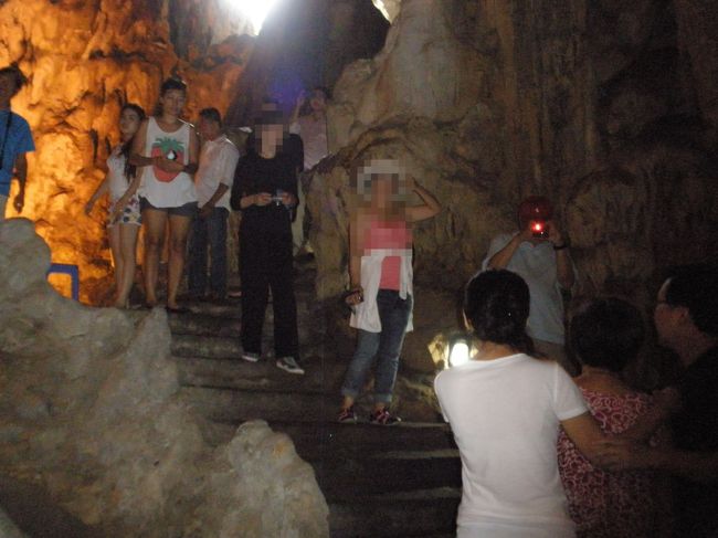 やっと鍾乳洞にたどり着きました！<br />