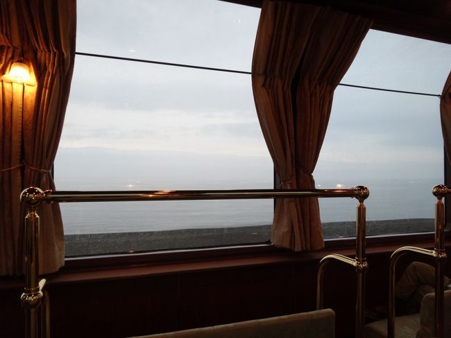 日本海が見える