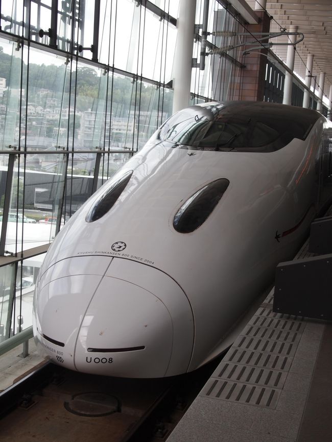 熊本に着いたら、隣に800系つばさが停まっていた。
