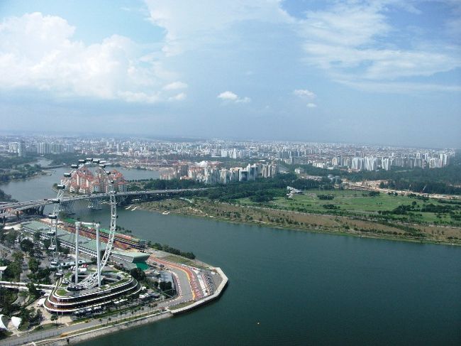 マリーナ・ベイ・サンズ<br />スカイ・ウォーク展望台