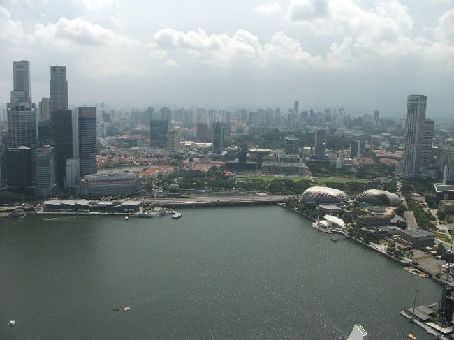 マリーナ・ベイ・サンズ<br />スカイ・ウォーク展望台