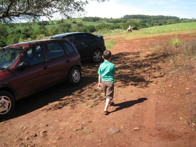 手前のチビコは別の姪っ子の息子<br /><br />　　イタリア系